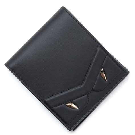 Fendi Men's Mnsr Embed Eye Bifold 7M0169